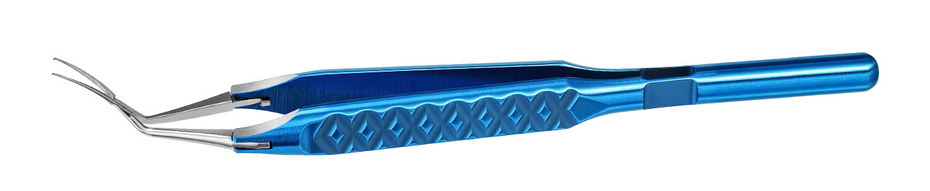 TMF 1038 CAPSULORHEXIS  CROSS-ACTION FORCEPS, CURVED