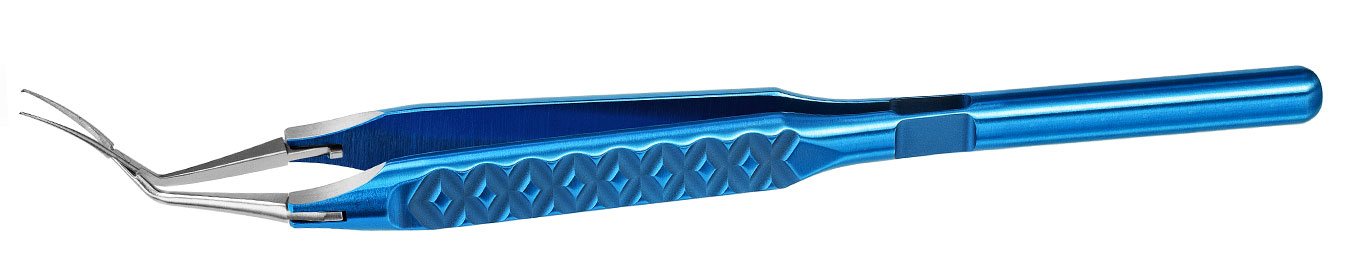 TMF 1036 CAPSULORHEXIS  CROSS-ACTION FORCEPS, CURVED