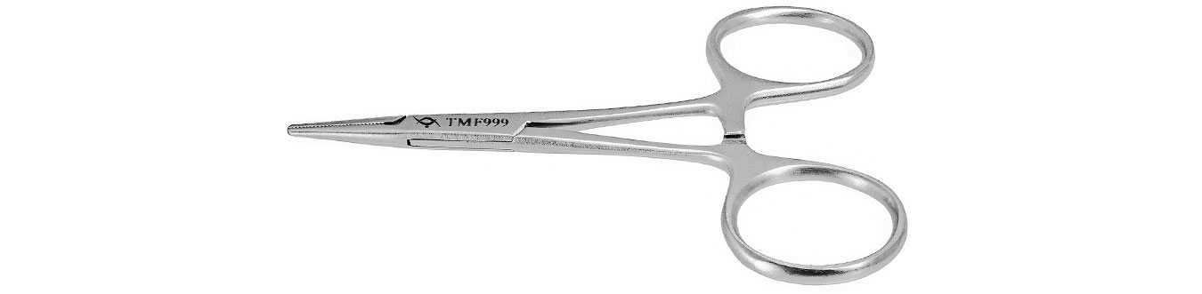 TMF999 HEMOSTATIC FORCEPS CURVED