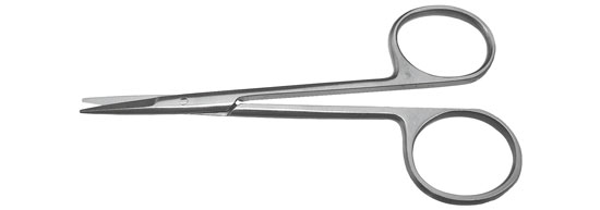 TMS603 SHORT BLADE SCISSORS  STRAIGHT