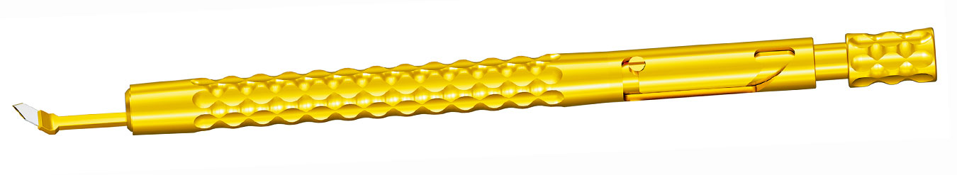 TDK418 DIAMOND PHACO KNIFE, TRI-FACET