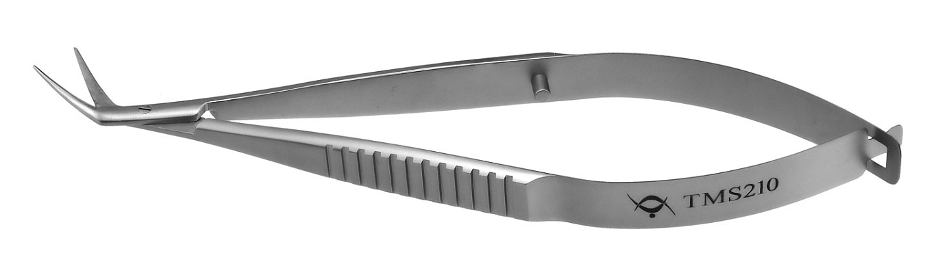 TMS210 CASTROVIEJO CORNEAL  SCISSORS RIGHT,  STAINLESS STEEL 