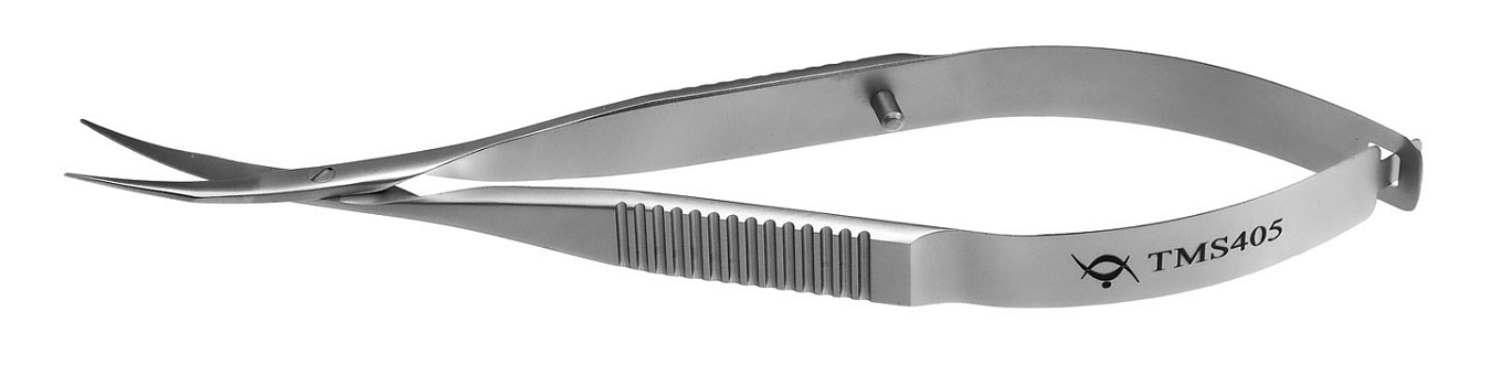 TMS405 WESTCOTT  SCISSORS CURVED,  STAINLESS STEEL 