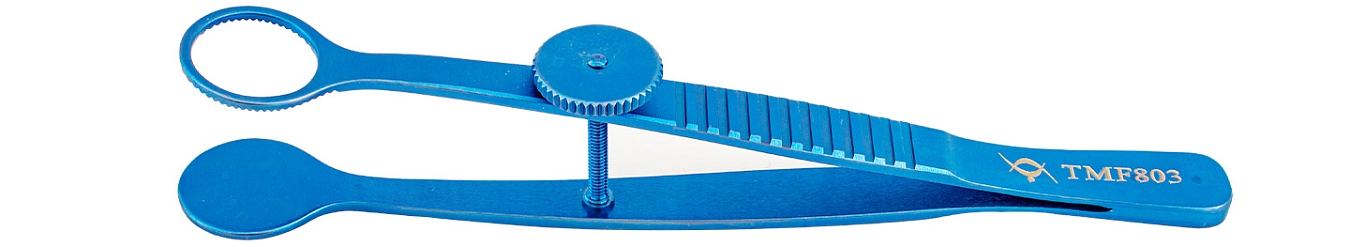 TMF803 HUNT CHALAZION FORCEPS,  TITANIUM