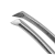 TMF120 CAPSULOREXHIS FORCEPS, ANGLED, STAINLESS STEEL