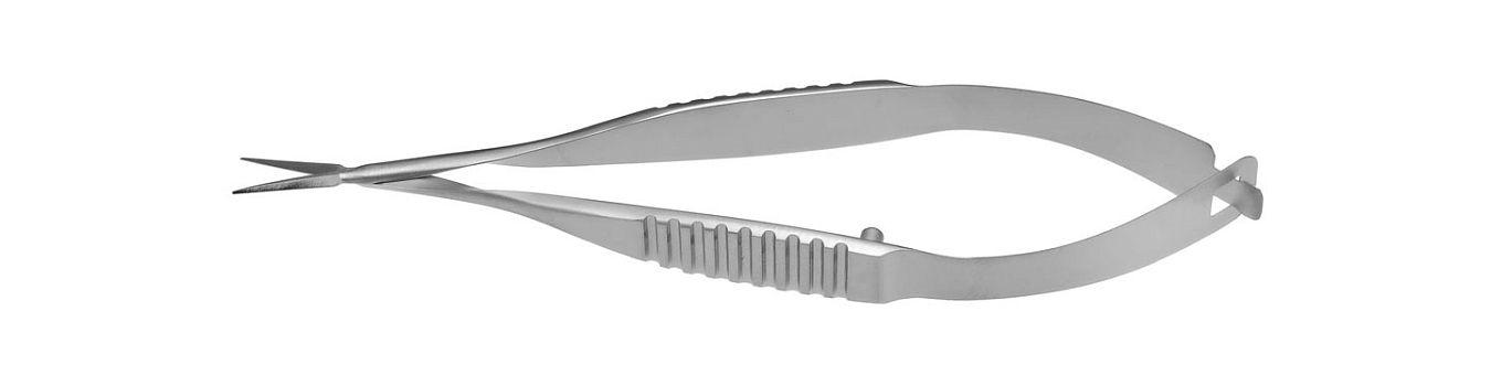 TMS101 VANNAS SCISSORS STRAIGHT,  STAINLESS STEEL