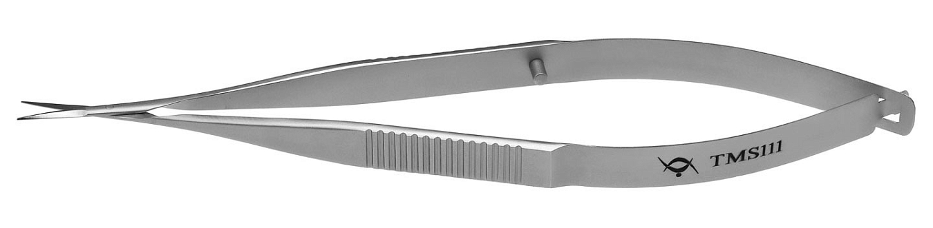 TMS111 VANNAS SCISSORS STRAIGHT,  STAINLESS STEEL