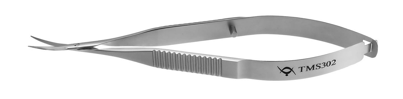 TMS302 CONJUNCTIVAL SCISSORS CURVED,  STAINLESS STEEL