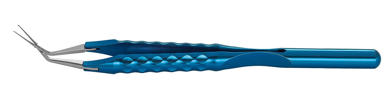 TMF2692 CROSS ACTION CAPSULORHEXIS FORCEPS THREE JOINTS ANGLED