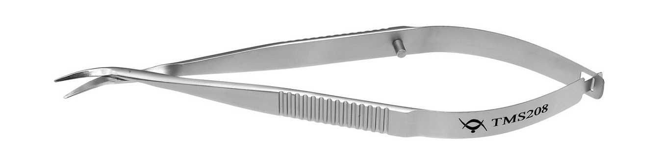 TMS208 CASTROVIEJO CORNEAL  SCISSORS RIGHT,  STAINLESS STEEL