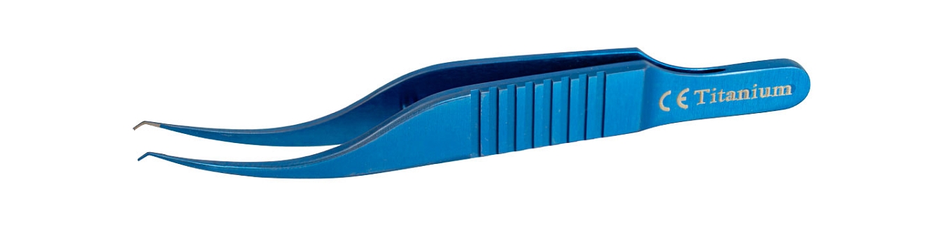 TMF208 TROUTMAN-BARRAQUER CORNEAL UTILITY  FORCEPS (COLIBRI), TITANIUM