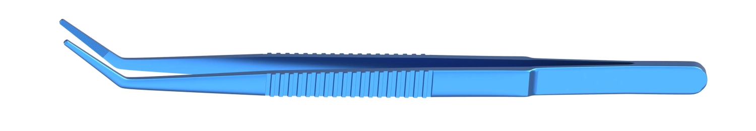 TVF109 ANATOMICAL FORCEPS, SERRATED PLATFORM