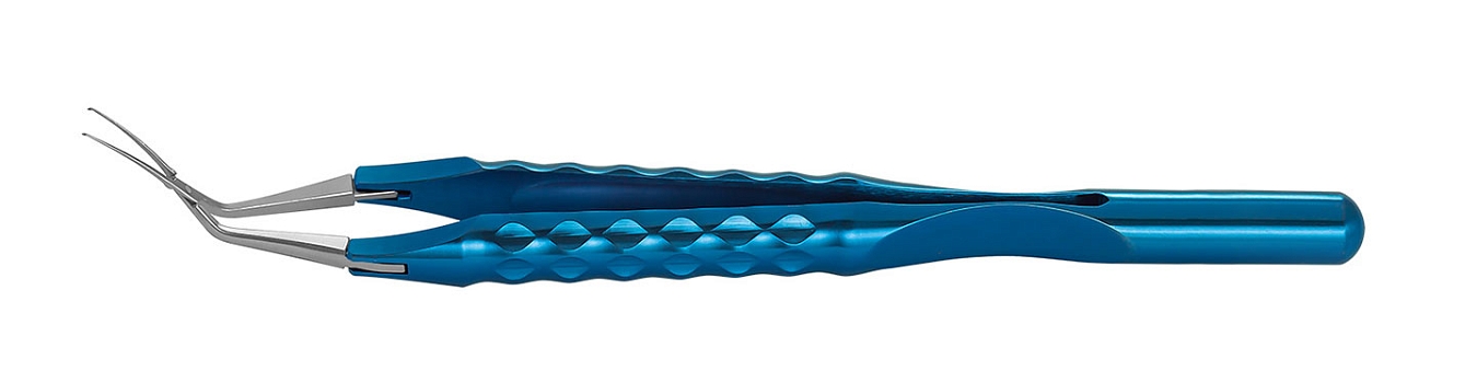 TMF1842 CROSS ACTION CAPSULORHEXIS FORCEPS THREE JOINTS CURVED