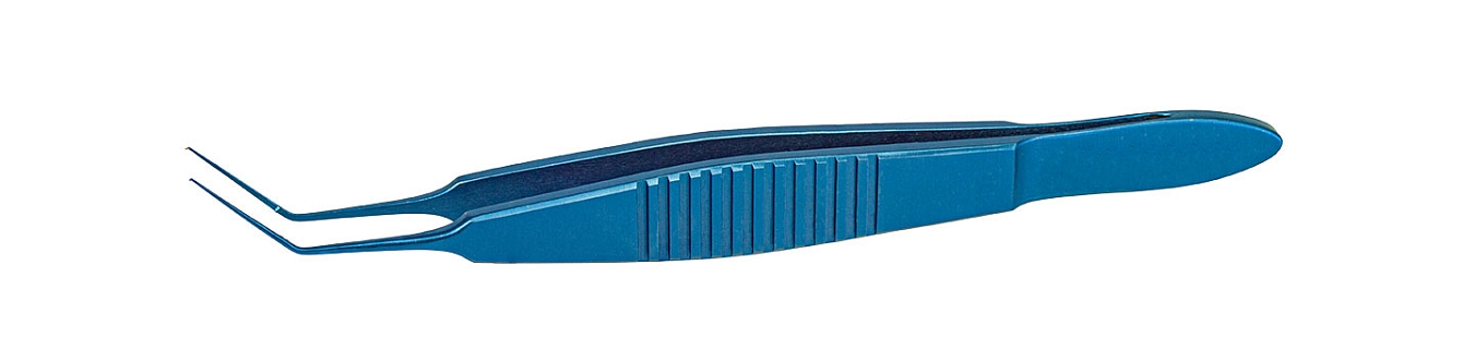 TMF116 UTRATA CAPSULOREXHIS FORCEPS,   ANGLED TITANIUM