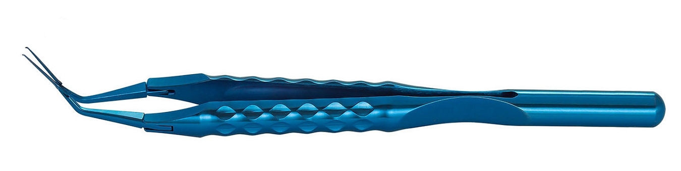 TMF1692 CROSS ACTION CAPSULORHEXIS FORCEPS THREE JOINTS CURVED