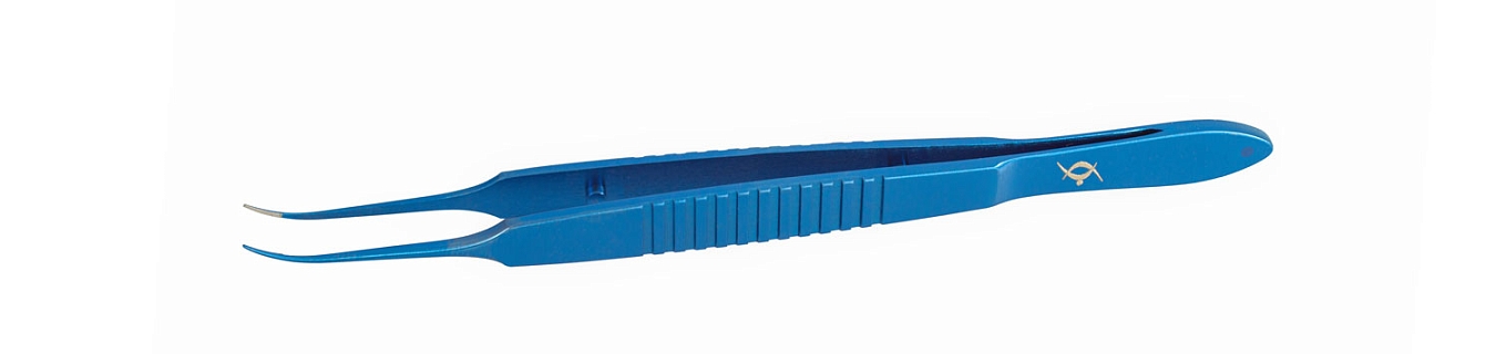 TMF526 MCPHERSON TYING FORCEPS CURVED,  TITANIUM