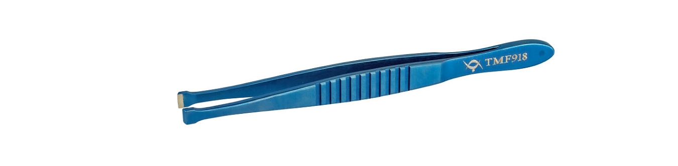 TMF918 CILIA FORCEPS WIDE, TITANIUM