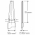 TDK401 Diamond phaco knife, TRI-FACET