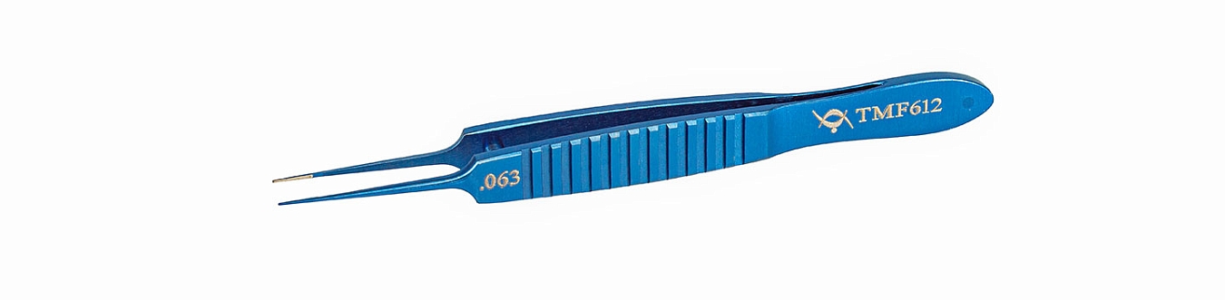 TMF612 BONN IRIS FORCEPS STRAIGHT,  TITANIUM